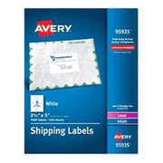 AVERY DENNISON Avery-Dennison 95935 White Shipping Labels; Laser or Inkjet; White - 3.5 x 5 in. 95935